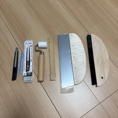 クッションフロア クッションシート フロアタイル張り 施工ツールの画像