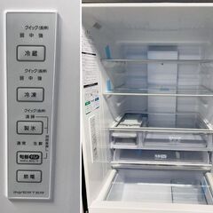 高年式!2024年製! ほぼ未使用 AQUA/アクア 4ドア 冷蔵冷凍庫 430L 右開き AQR-V43P(S) チタニウムシルバー 中古家電 店頭引取歓迎 uR9991の画像