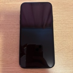 比較的美品　iPhonexr 64GB ブラック　バッテリー85%の画像