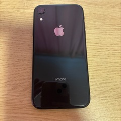 比較的美品　iPhonexr 64GB ブラック　バッテリー85%の画像