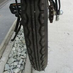 E452★　6500円★　折りたたみ中古自転車　お父さんバイク　ブラック【16インチ 】の画像