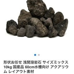 アクアリウム　溶岩石　10キロ程度の画像