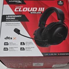 HYPERXCLOUDⅢ  ワイヤレスゲーミングヘッドセットの画像