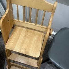 【状態悪いです。クレーム付けない方のみ取引可能】チェア二脚、侵入防ぐゲージの画像