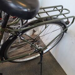 J1376【リユースのサカイ柏店】シティサイクル　ELEANOR　6段変速　ダイナモライト　グリーン　★店頭にて試乗可★ 簡易クリーニング済　　 中古自転車 　流山市  松戸市 我孫子市 鎌ヶ谷市 船橋市 守谷市 取手市の画像