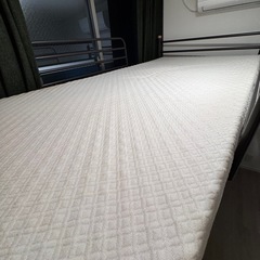 ロフトベッド／薄型マットレス付きの画像