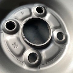 16インチ 4穴 PCD100 スチールホイール4本の画像