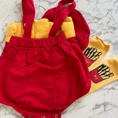 マクドナルド風 コスチューム 子供服の画像