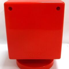 M0048 TOY BOX 郵便ポスト 角形 貯金箱 赤 保管中古品の画像