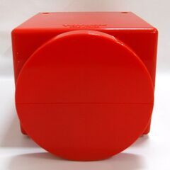 M0048 TOY BOX 郵便ポスト 角形 貯金箱 赤 保管中古品の画像