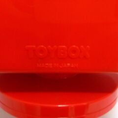 M0048 TOY BOX 郵便ポスト 角形 貯金箱 赤 保管中古品の画像