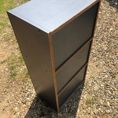 オシャレカラー3段ボックス中古の画像
