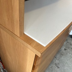 【武蔵小山店】 【11万円】堀田木工所 アール120 食器 NA アルダー材 HOTTA WOODY ARC120 cupboard cabinet ナチュラル 食器棚 キッチン収納 kitchen board ダイニング収納 北欧　リビング収納の画像