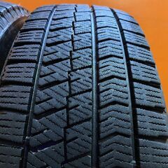 【BS BLIZZAK VRX2 185/65R15】スタッドレス【阿部商会 LA STRADA TIRADO ETA 15インチ 6J5HPCD114.3+53】21年製 フリード等　(KTN480)の画像