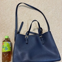 MICHAEL KORS ネイビー ショルダーバッグ　2wayの画像