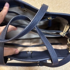 MICHAEL KORS ネイビー ショルダーバッグ　2wayの画像