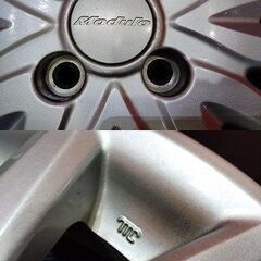 Modulo モデューロ 社外ホイール 14インチ 4本 4.5J4HPCD100+40 N-BOX N-ONE N-WGN等　(VHX225)の画像
