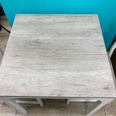 【お売りします】 ニトリ　シンプルな木目調ダイニング　3点セット　LDS4553　NITORIの画像