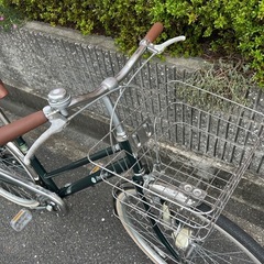 シティサイクル 27インチ ステンレスフェンダー キレイめ中古 検)ママチャリの画像