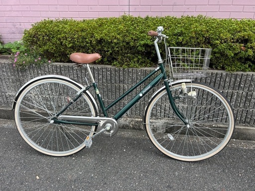 シティサイクル 27インチ ステンレスフェンダー キレイめ中古 検)ママチャリ　選挙割