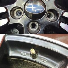 スバル XV 純正ホイール 17インチ 4本 7J5HPCD100+48 フォレスター アウトバック流用　(VHL392)の画像