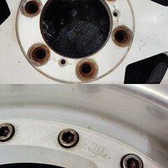 BRADLEY 02 ブラッドレー 社外ホイール 15インチ 4本 7J6HPCD139.7±0 希少 深リム　(VHT429)の画像