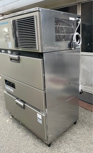 【動確済み】業務用 ホシザキ 2018年 製氷機 キューブアイスメーカー&クラッシュアイス P-200CR4 スタックオン IM-230DM-1 三相200V 大阪