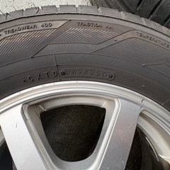 175/80R15 20年12月製造　TOYO 夏タイヤ　ウェッズ ホイールの画像