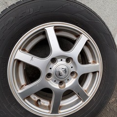 175/80R15 20年12月製造　TOYO 夏タイヤ　ウェッズ ホイールの画像
