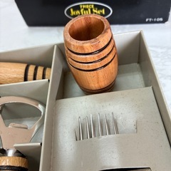 レトロ　栓抜き 缶切り コルク抜き 姫フォークセット の画像