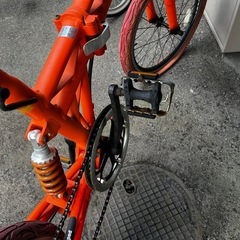 折りたたみ自転車の画像