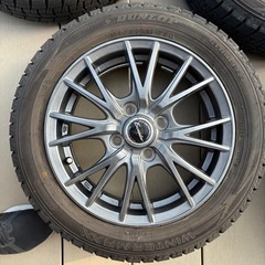 DUNLOP スタッドレスタイヤ155/65R14 75Qの画像