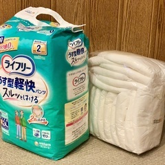 ●ライフリー●うす型軽快パンツ●Sサイズ(男女共用)●40枚●の画像
