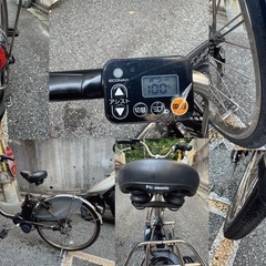 【代理出品】パナソニック電動アシスト自転車／状態良好／おじいちゃんの愛車です美品✨電動アシスト自転車 Panasonic BE-ELD433 バッテリー良好・書類あり・車庫保管の画像