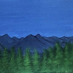 自作絵画の画像