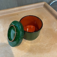 【引き取り限定】　中古品　蓋付きお椀　5個セットの画像