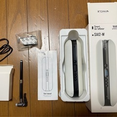 ポータブルエアポンプ(電動空気入れ)2台※バッテリー劣化の画像