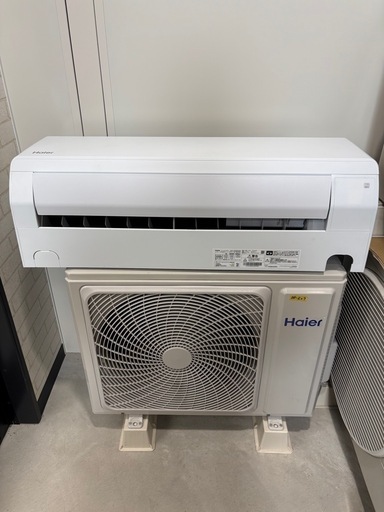 使用期間1年 Haier エアコン 6畳用 JAA-CS224AK Haier huu[JAA