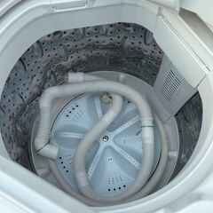 YAMADA　ヤマダ　全自動洗濯機　YWM-T60H1　6kg　2023年製の画像