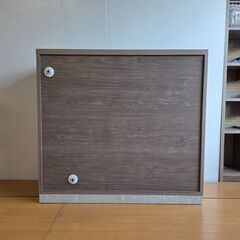 未使用訳あり キッチンカウンター 幅100 グレージュ ベージュ ライトブラウン 大型レンジ 背面化粧 収納 間仕切り レンジ台 レンジボードの画像