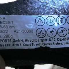 大きいサイズの自転車ヘルメット 58～63㎝ ALPINA(アルピナ)の画像