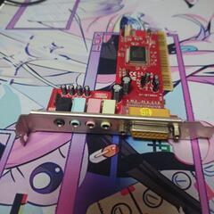 【ジャンク品】キャプチャーボードとサウンドカードの画像