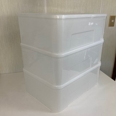 【受け渡し予定済】⭐️✨おすすめ品✨衣装ケース「小」 3個セット まとめ売りの画像