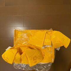 浴衣と作り付け帯の画像