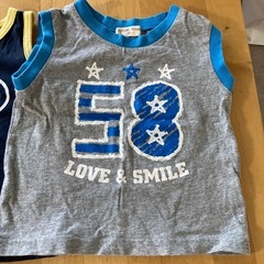 男の子服 ノースリーブ まとめての画像