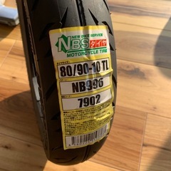 原付用　タイヤ　1本　未使用品の画像