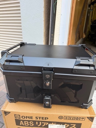 ONE STEP バイク用リアボックス 58L 【Dio110】1万ちょいで買えるONE STEPの バイク リアボックス 58L