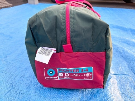 HUSKY(ハスキー) Fighter (ファイター) 3-4 ドームテント 3人用 キャンプ用品