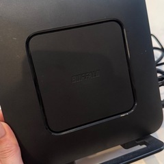 ※お渡し予定で調整中※【渋谷】BUFFALO ルータ（ブラック）の画像