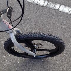 (引取り又はお届けご相談)折りたたみ式自転車22インチの画像